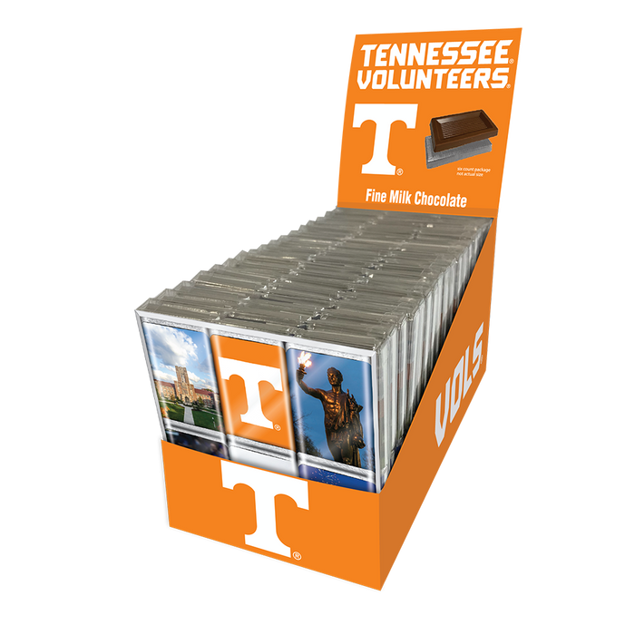 Tennessee Volunteers Chocolate Iconics (18ct Counter Display)