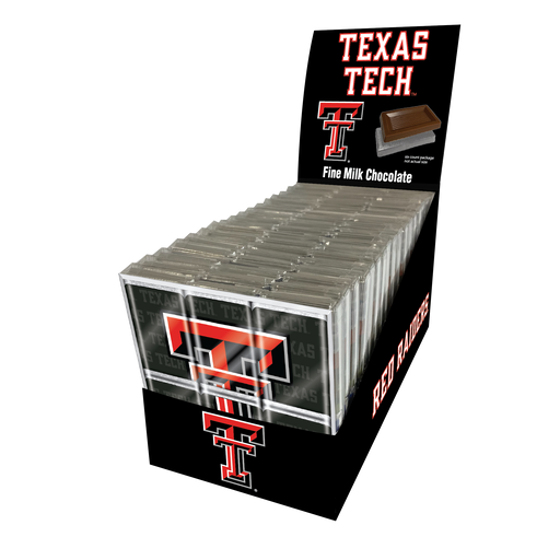 Texas Tech Red Raiders Chocolate Puzzle (18ct Counter Display)