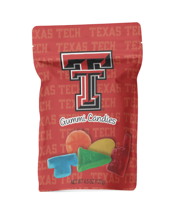 Texas Tech Red Raiders Gummies Floor Display