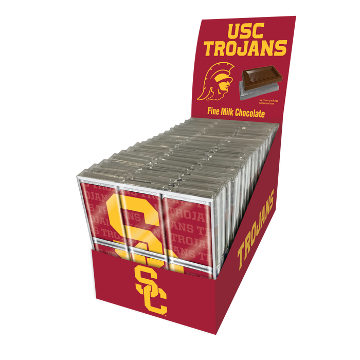 USC Trojans Chocolate Puzzle (18ct Counter Display)