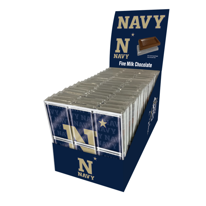 Navy Midshipmen Chocolate Puzzle (18ct Counter Display)