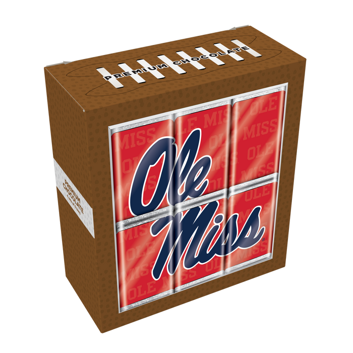 Ole Miss Rebels Thins Chocolate Pack (4 Piece)