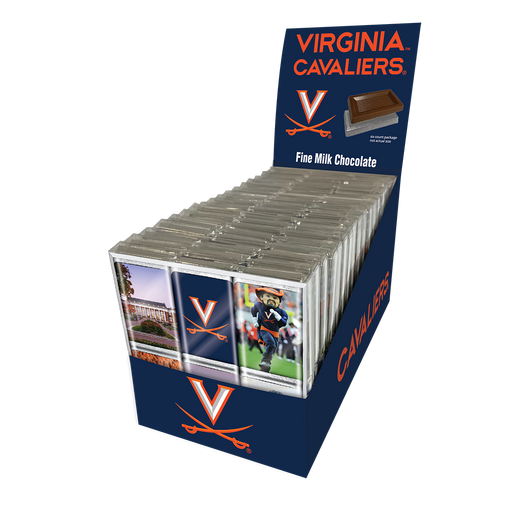 Virginia Cavaliers Chocolate Iconics (18ct Counter Display)