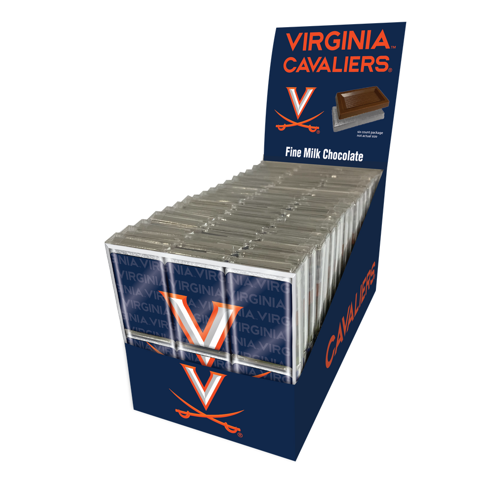 Virginia Cavaliers Chocolate Puzzle (18ct Counter Display)