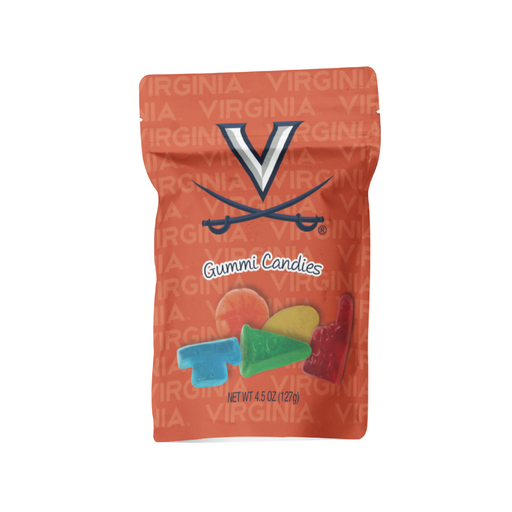 Virginia Cavaliers Candy Gummies Mix - Sweet and Sour (8 bags)