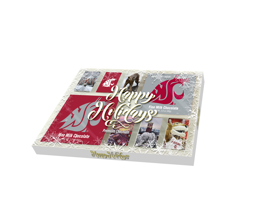 Washington State Cougars Chocolate Gift Box (8 Pieces)
