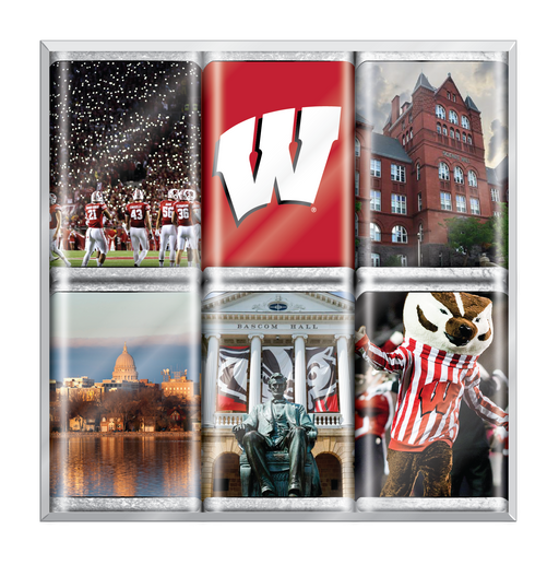Wisconsin Badgers Chocolate Iconics (18ct Counter Display)