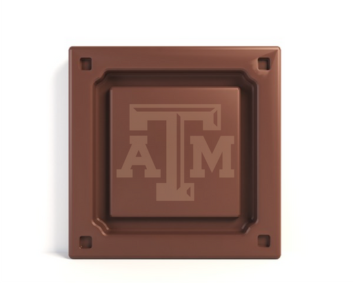 Texas A&M Aggies embossed chocolate bar
