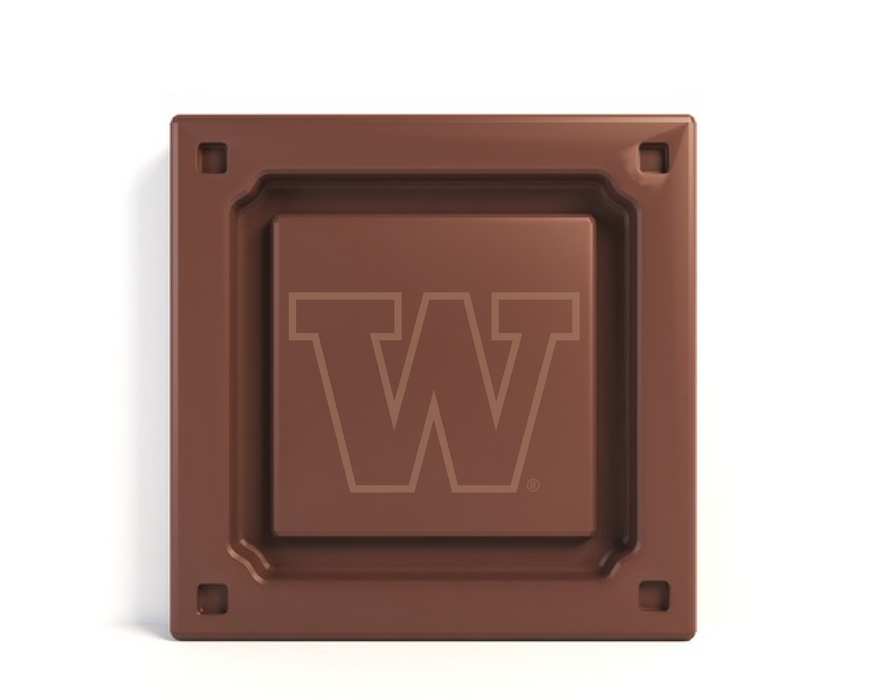 Washington Huskies embossed chocolate bar